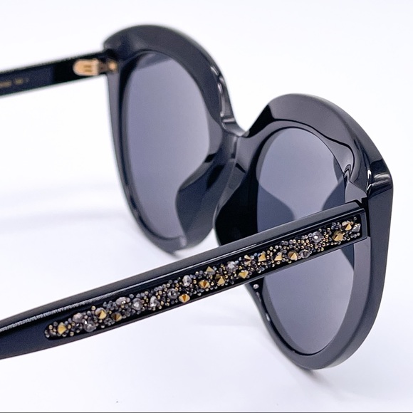 JIMMY CHOO NEW BLACK WOMEN SUNGLASSES JIMMY CHOO - Picture 4 of 9